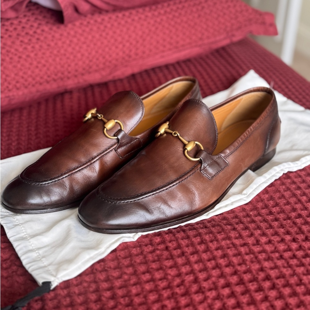 Men's Gucci Jodaan Leather Loafers